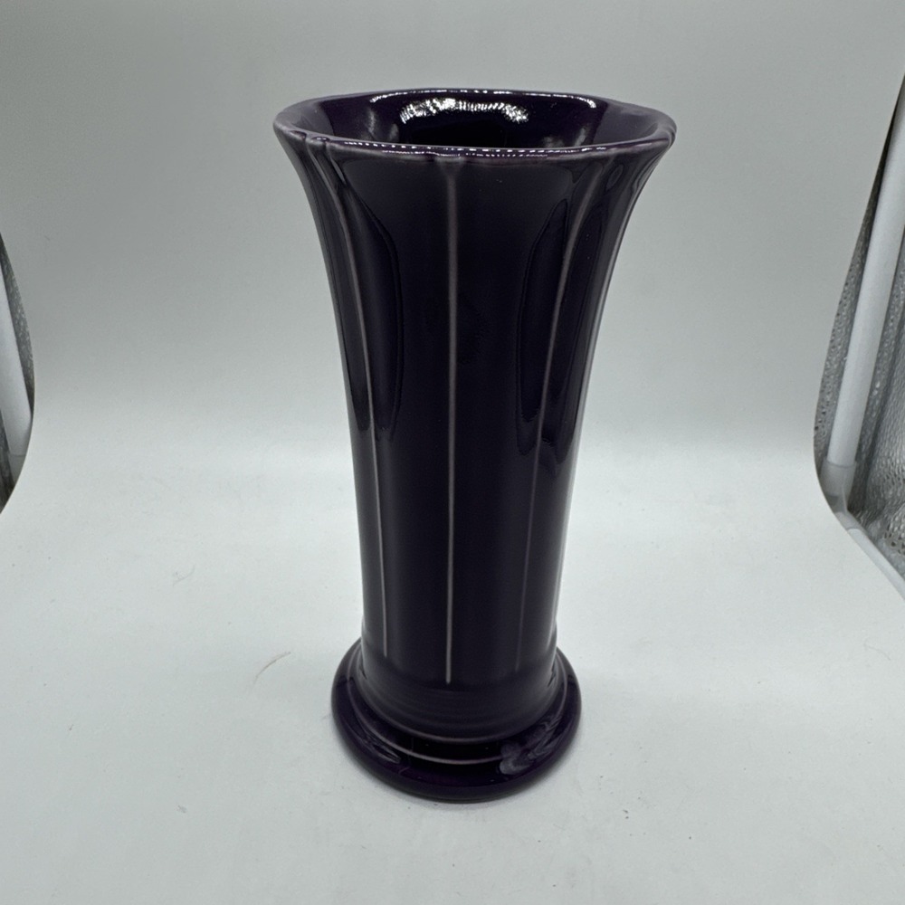 FIESTAWARE FIESTA WARE 7 5/8"  VASE Mulberry purple